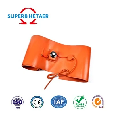 گرمکن پد گرمایش سطح لاستیکی سیلیکونی انعطاف پذیر الکتریکی برای چاپگر سه بعدی درام